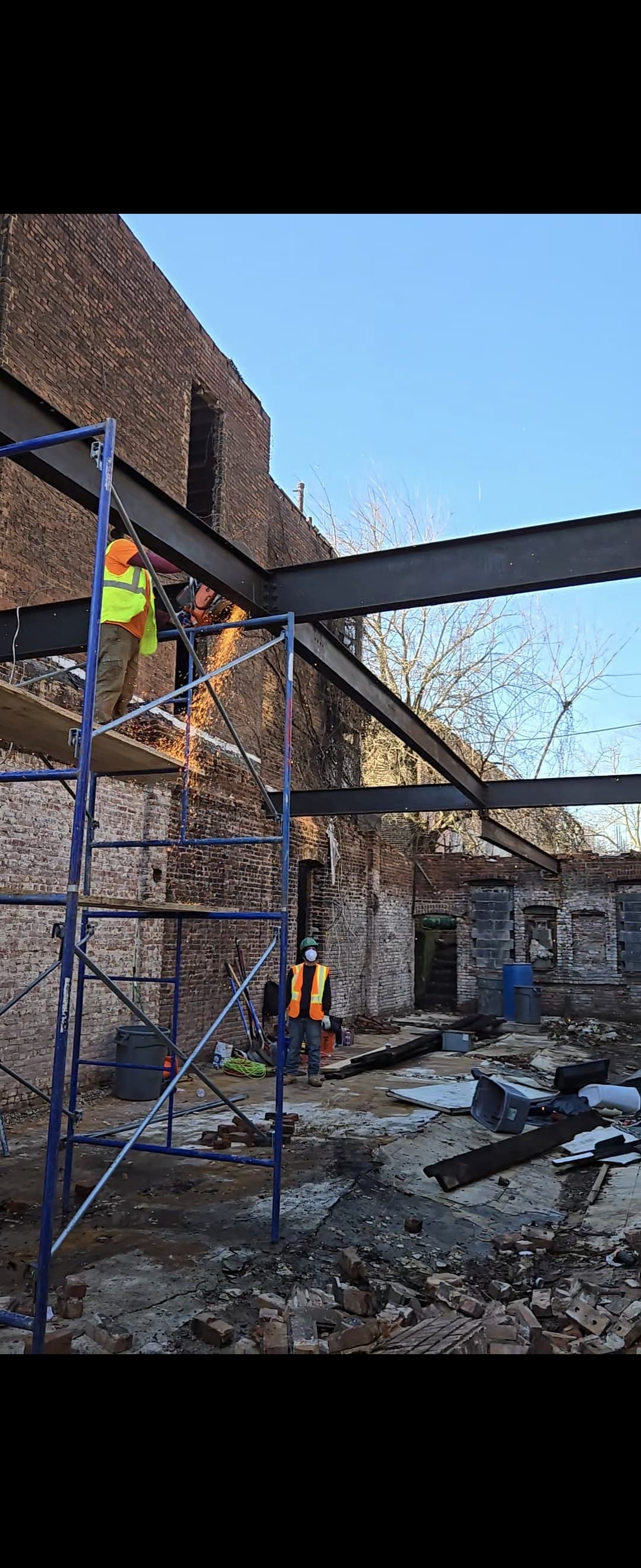 Interior framing and carpentry work